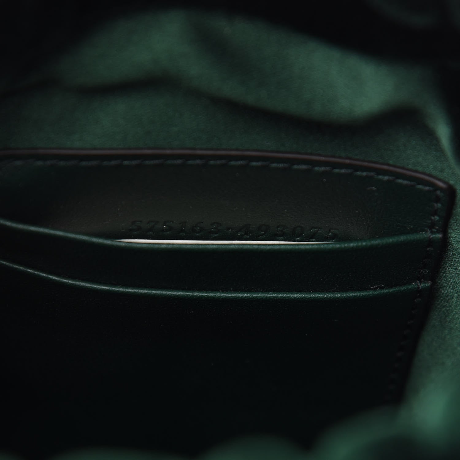 Gucci Velvet Matelasse Mini GG Marmont 2.0 Bucket Bag Dark Green 7 of 9