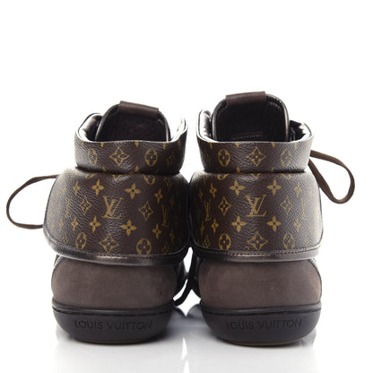 Louis Vuitton Calfskin Monogram Brea Sneaker 37 Brown 7 of 10