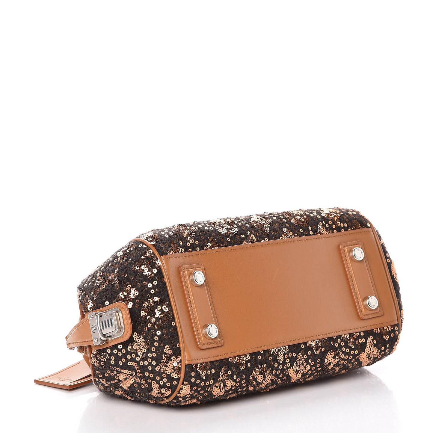 Sequin Monogram Sunshine Express Baby Gold