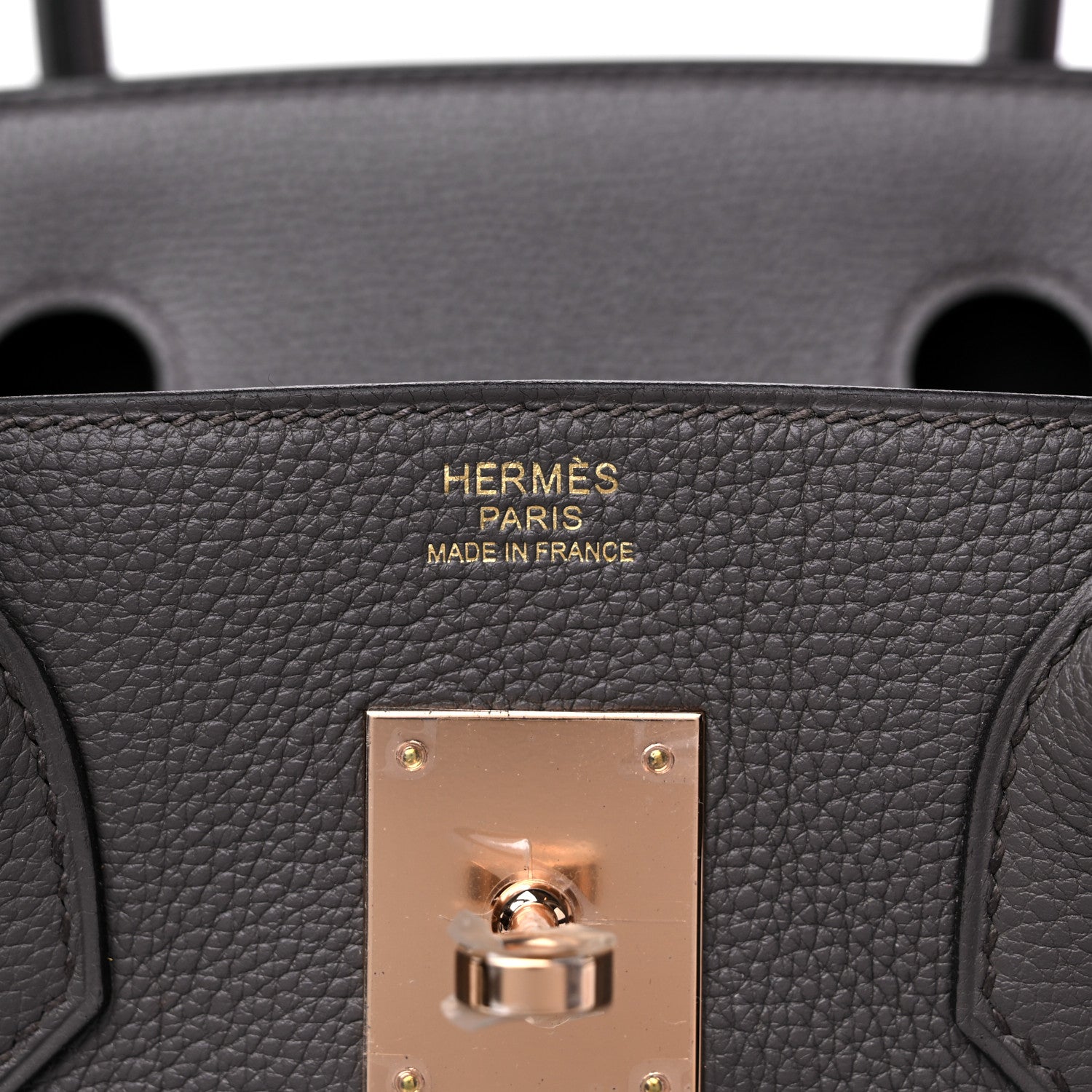 Hermes Togo Birkin 30 Etain 6 of 14