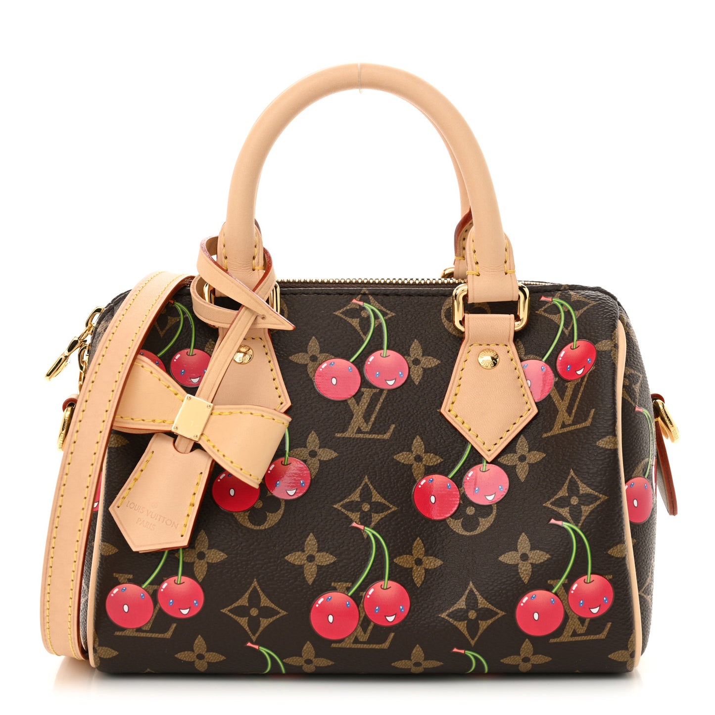 LV X TM Monogram Cerises Speedy Bandouliere 20