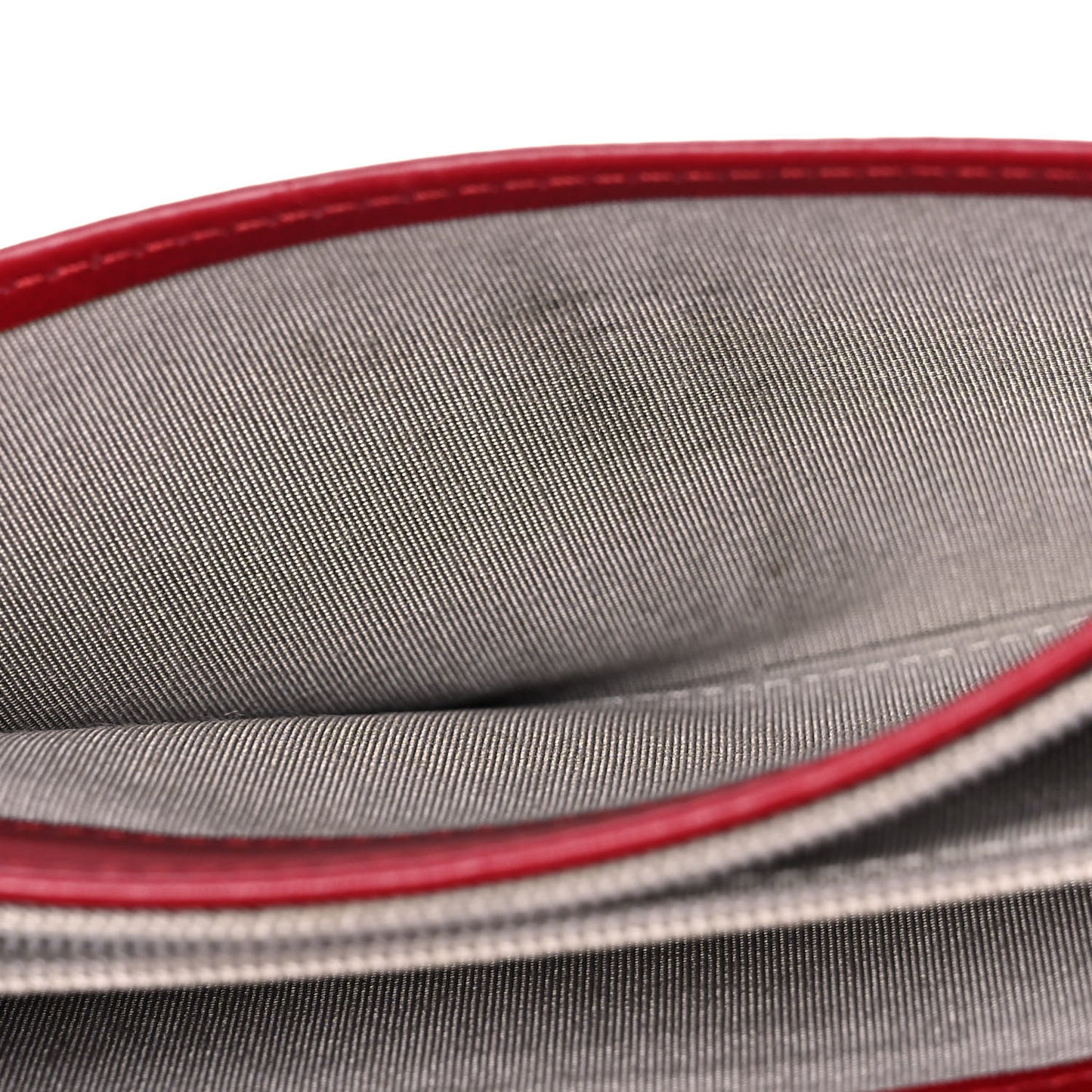 Patent Quilted Brilliant Yen Wallet Red
