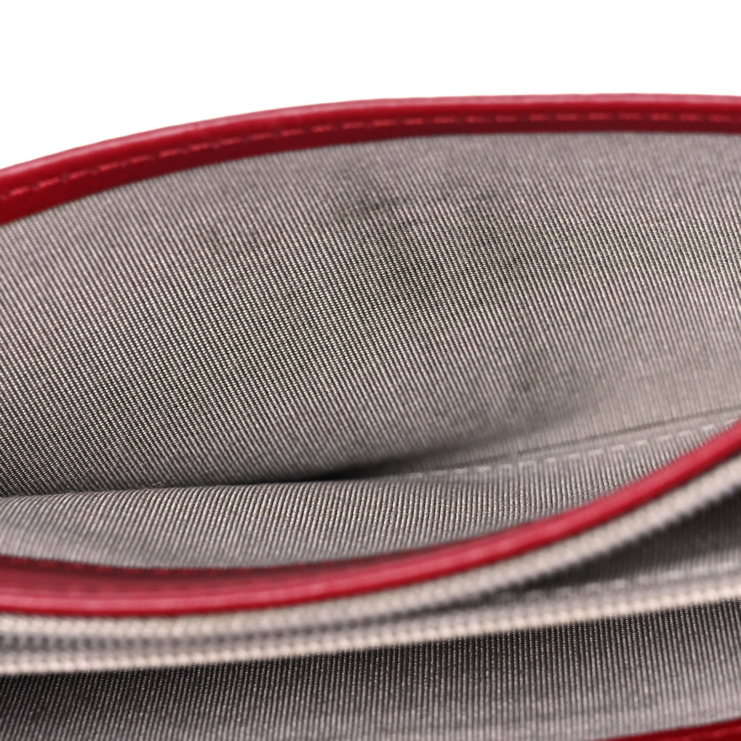Chanel Patent Quilted Brilliant Yen Wallet Red 12 of 14