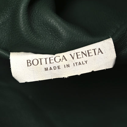 Bottega Veneta Nappa Maxi Intrecciato The Pouch Oversized Clutch Raintree 7 of 11