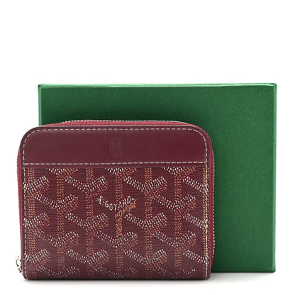 Goyard Goyardine Matignon PM Wallet Bordeaux 8 of 8