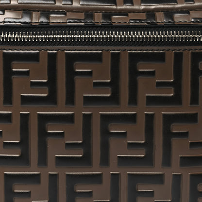 Fendi Vitello Century Bi-Color FF 1974 Embossed Belt Bag Maya Black 8 of 10