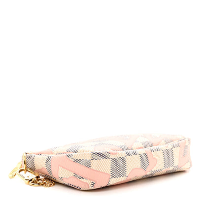 Louis Vuitton Damier Azur Tahitienne Mini Pochette Accessories 4 of 7