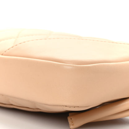Chanel Calfskin Quilted Cambon Pochette Beige 9 of 9