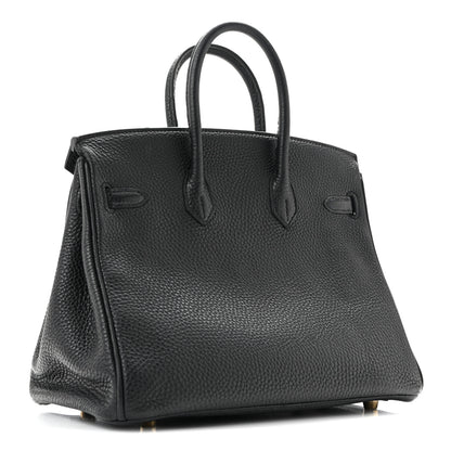 Hermes Togo Birkin 25 Black 3 of 15