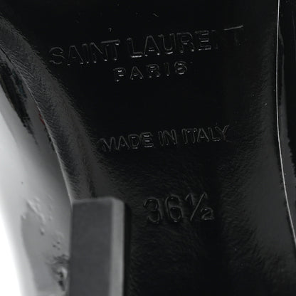 Saint Laurent Patent Opyum 85 Pumps 36.5 Black 7 of 10
