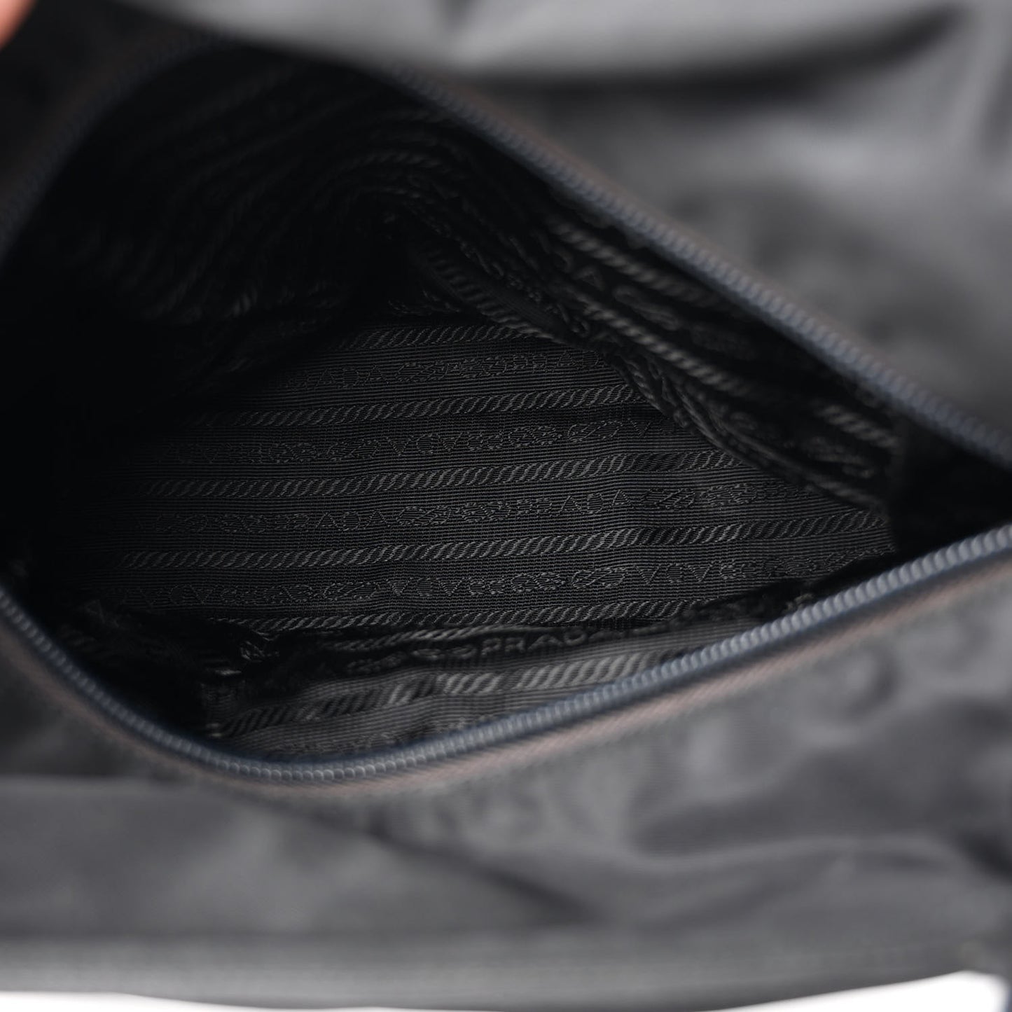 Tessuto Nylon Shoulder Bag Black