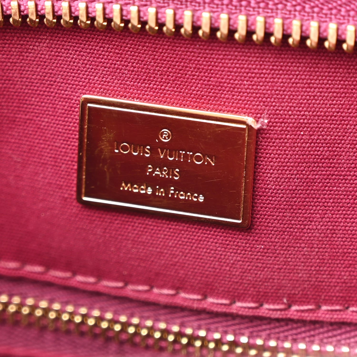 Louis Vuitton Vernis Brea MM NM  Magenta 6 of 11