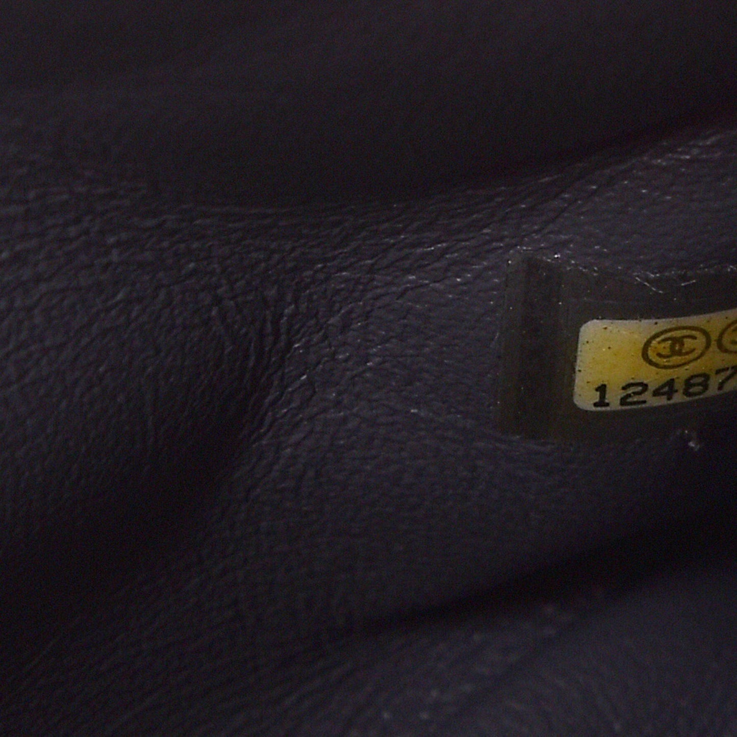 Lambskin Quilted Jumbo Single Flap Grey