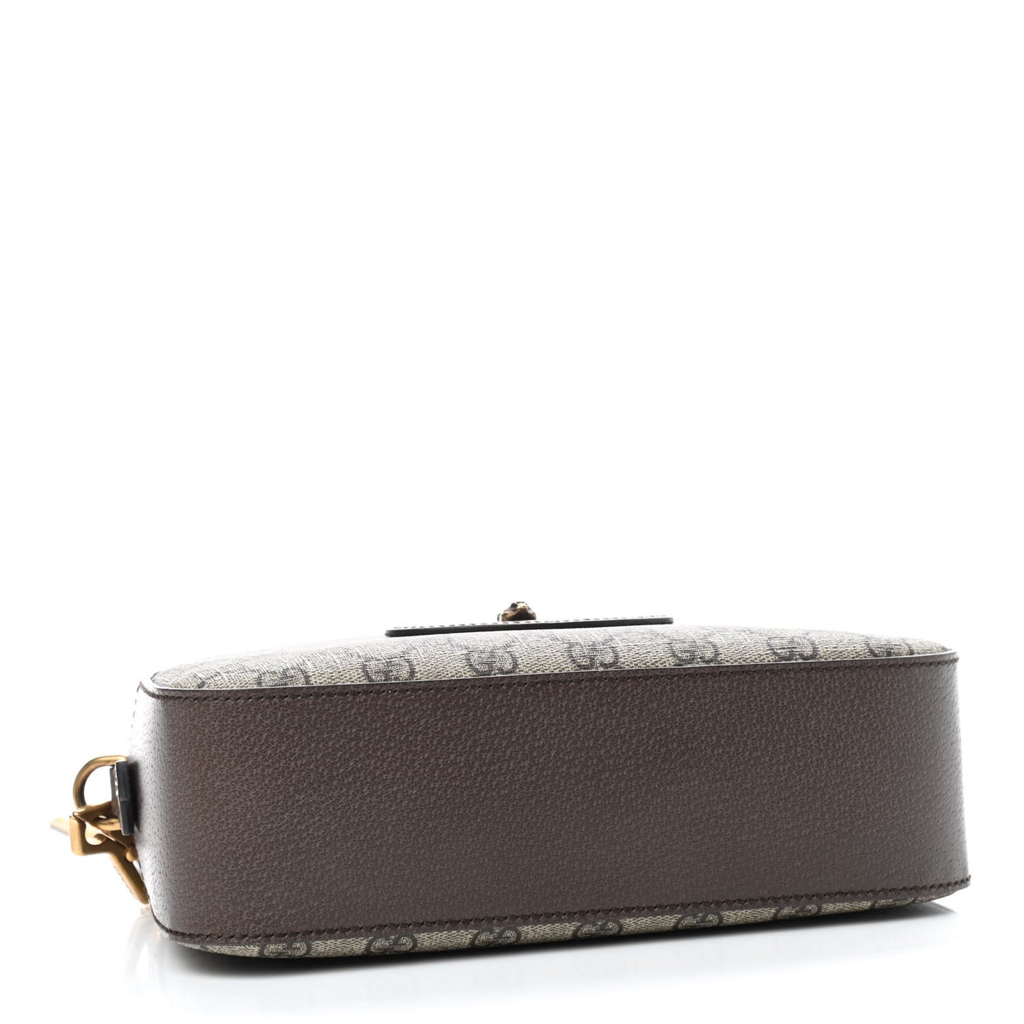 GG Supreme Monogram Web Neo Vintage Shoulder Bag Beige New Acero Crop