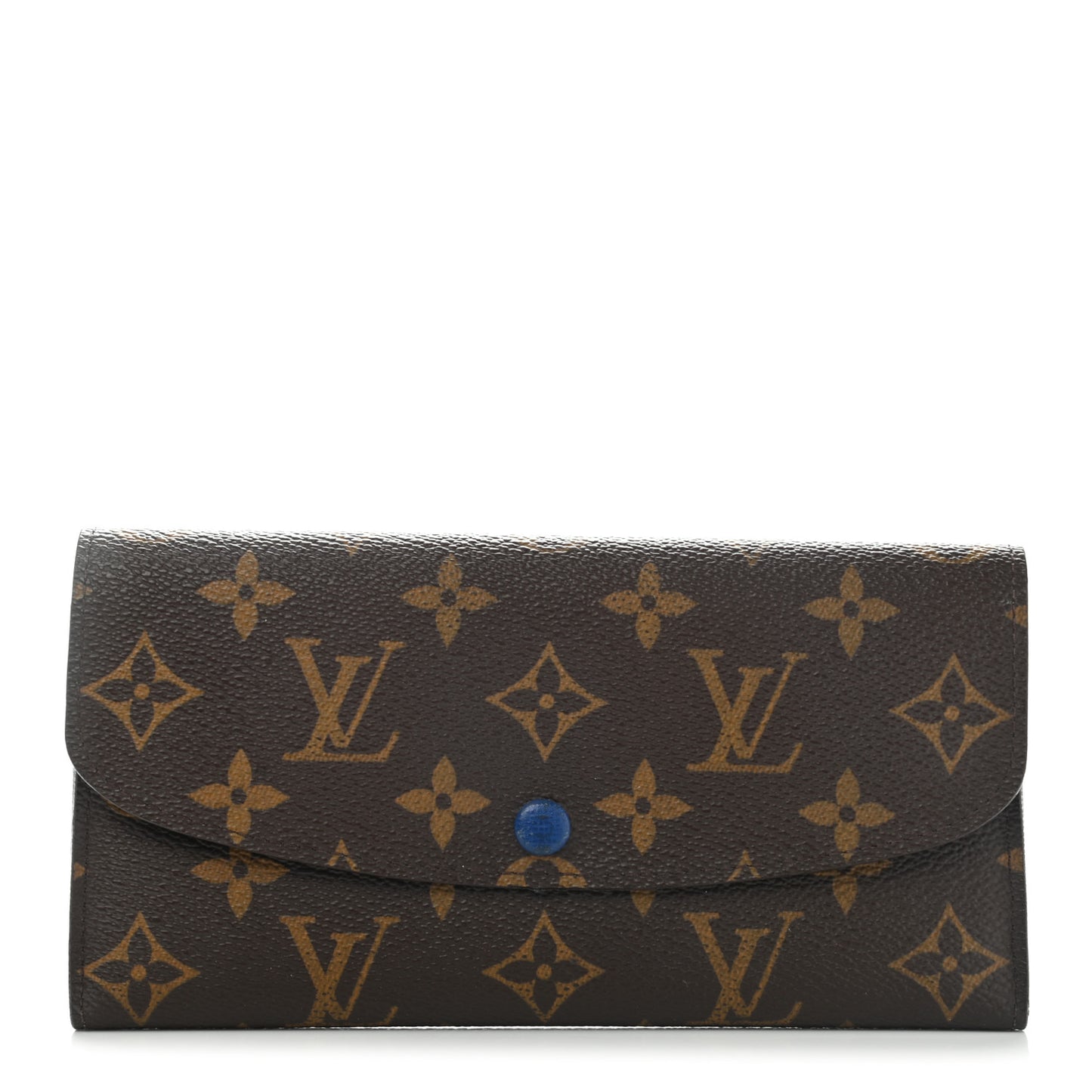 Monogram Emilie Wallet Blue