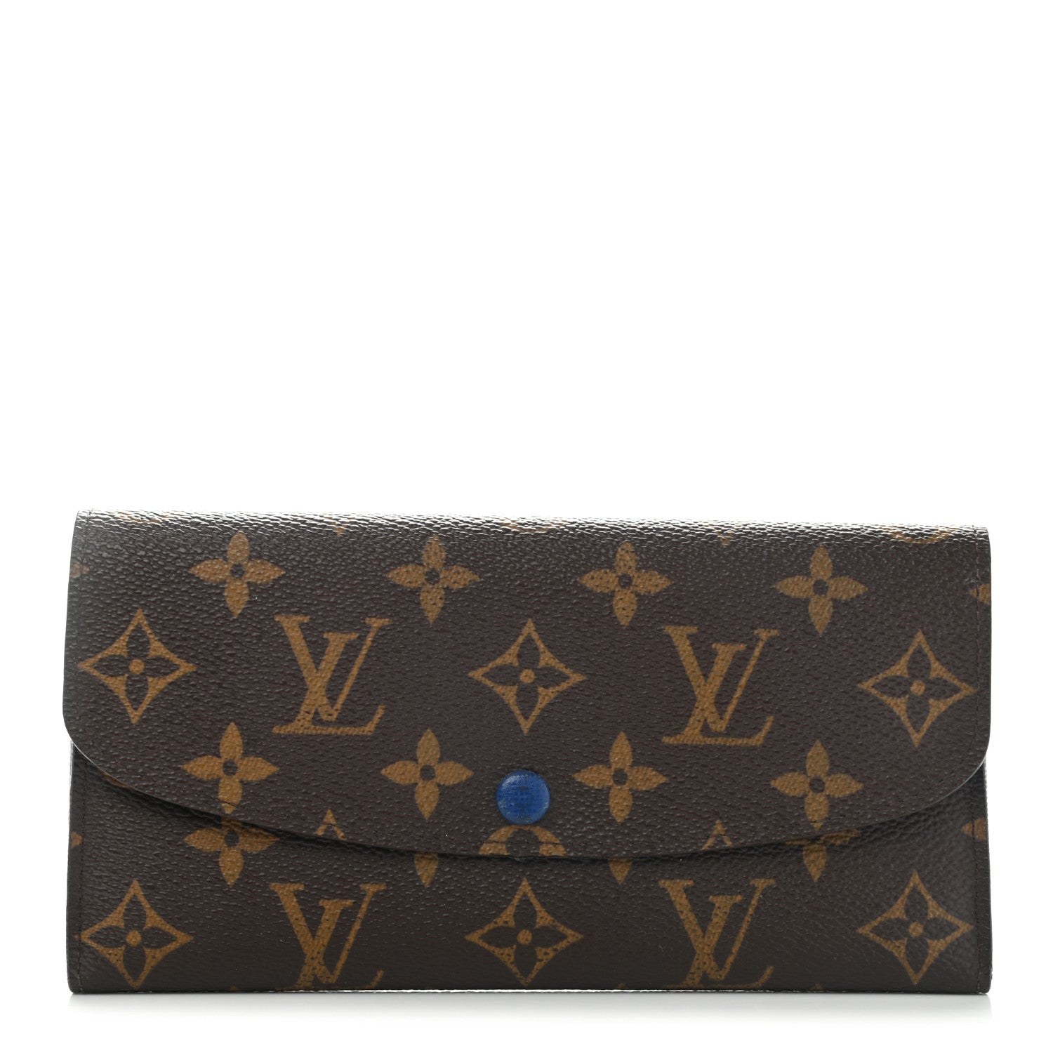 Louis Vuitton Monogram Emilie Wallet Blue 1 of 13