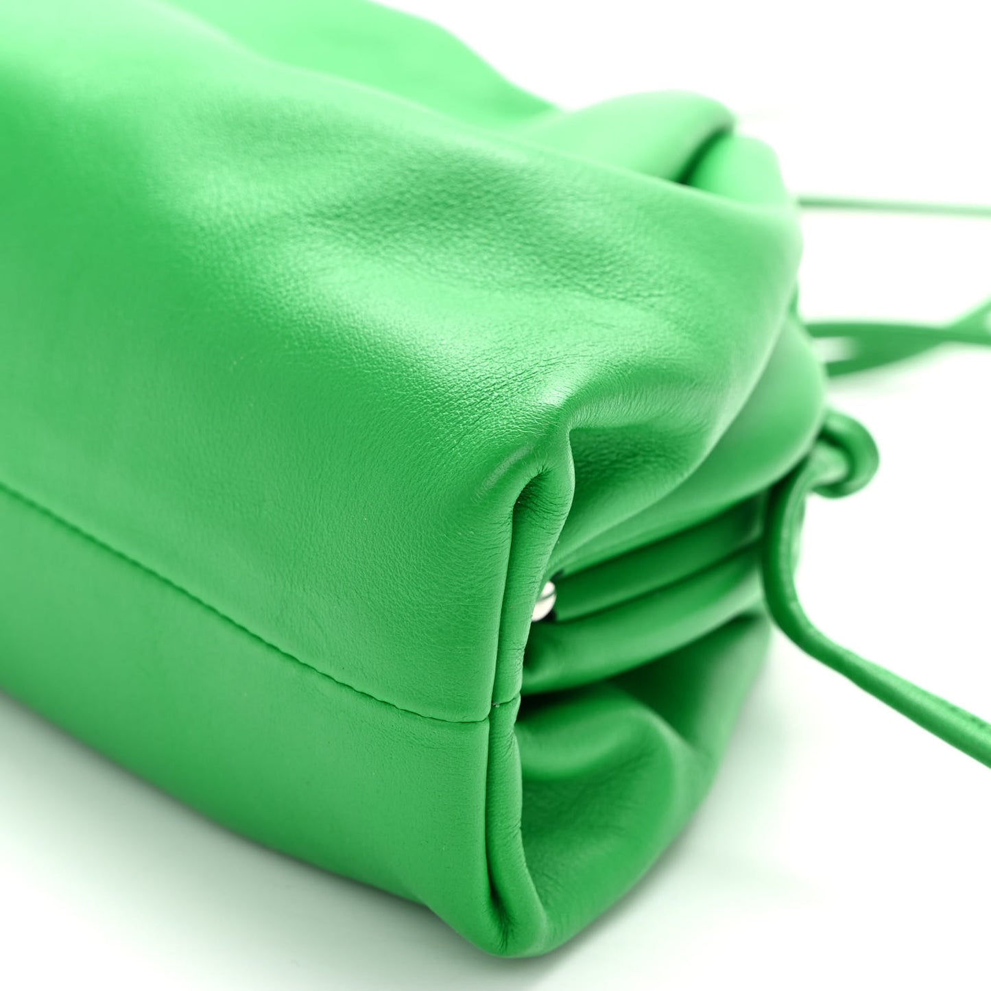 Butter Calfskin The Mini Pouch Parakeet