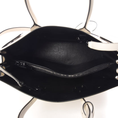 Saint Laurent Grained Calfskin Small Sac De Jour Dove Porcellana Black 5 of 11
