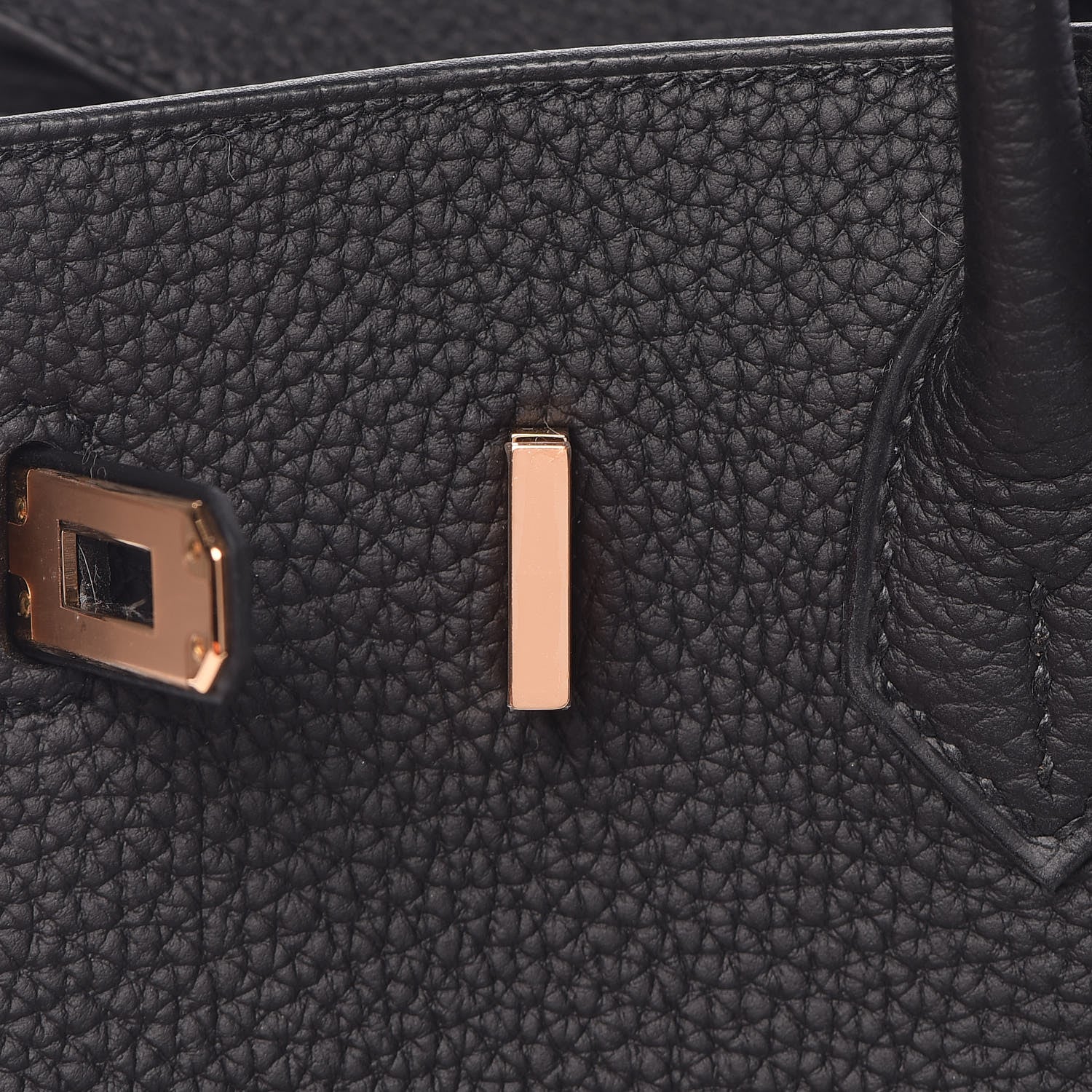 Hermes Togo Birkin 25 Black 27 of 37