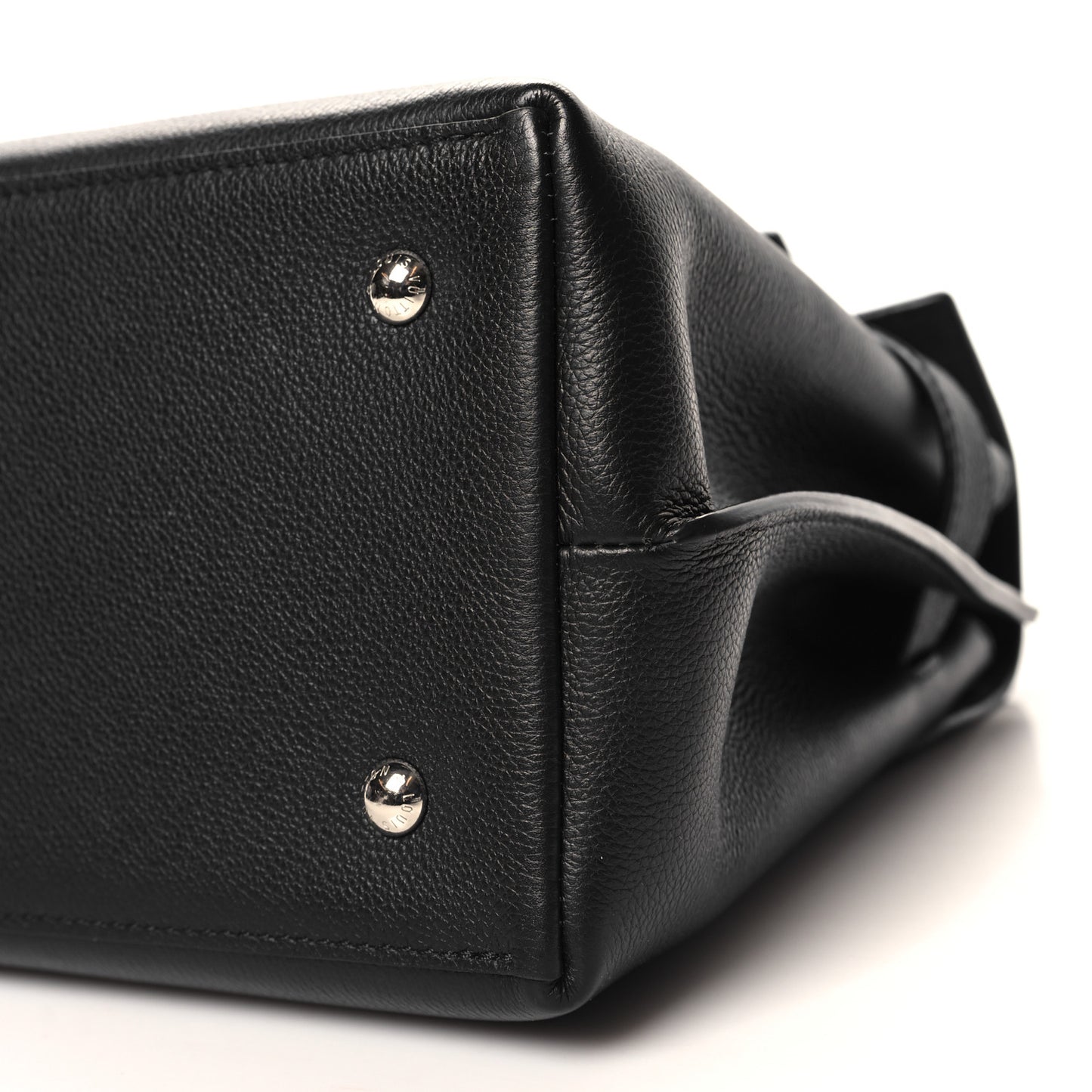 Soft Calfskin Lockme Ever MM Black