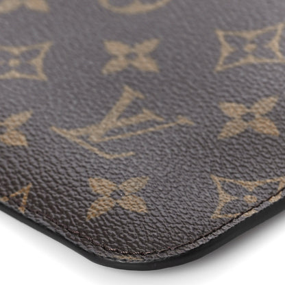 Louis Vuitton Monogram Neverfull MM GM Pochette Fuchsia 9 of 9