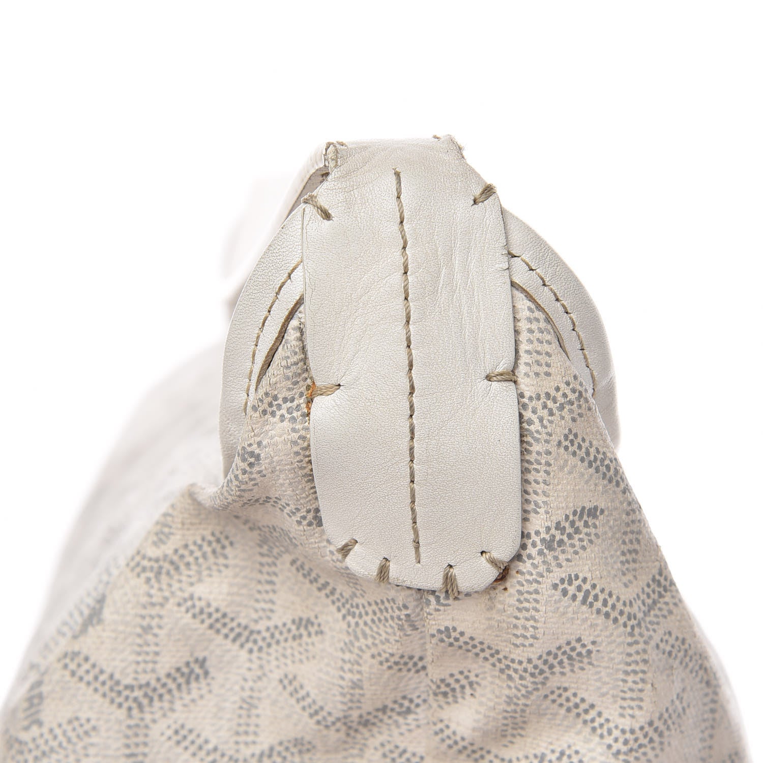 Goyard Goyardine Fidji Zip Hobo White 25 of 26