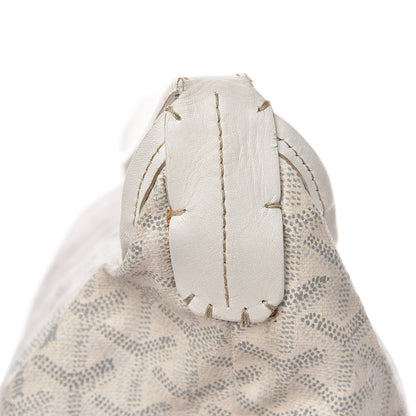 Goyard Goyardine Fidji Zip Hobo White 25 of 26