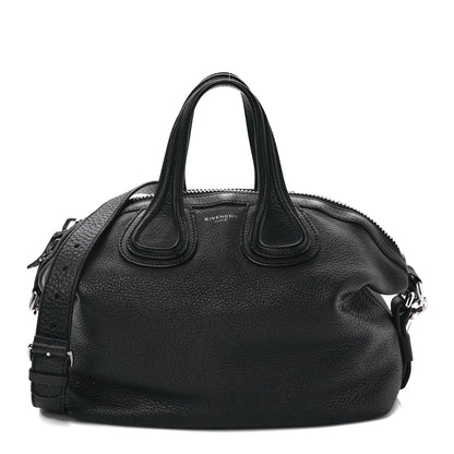 Givenchy Pebbled Calfskin Medium Nightingale Black 1 of 12