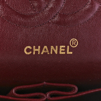 Chanel Lambskin Quilted Medium Double Flap Black 6 of 12