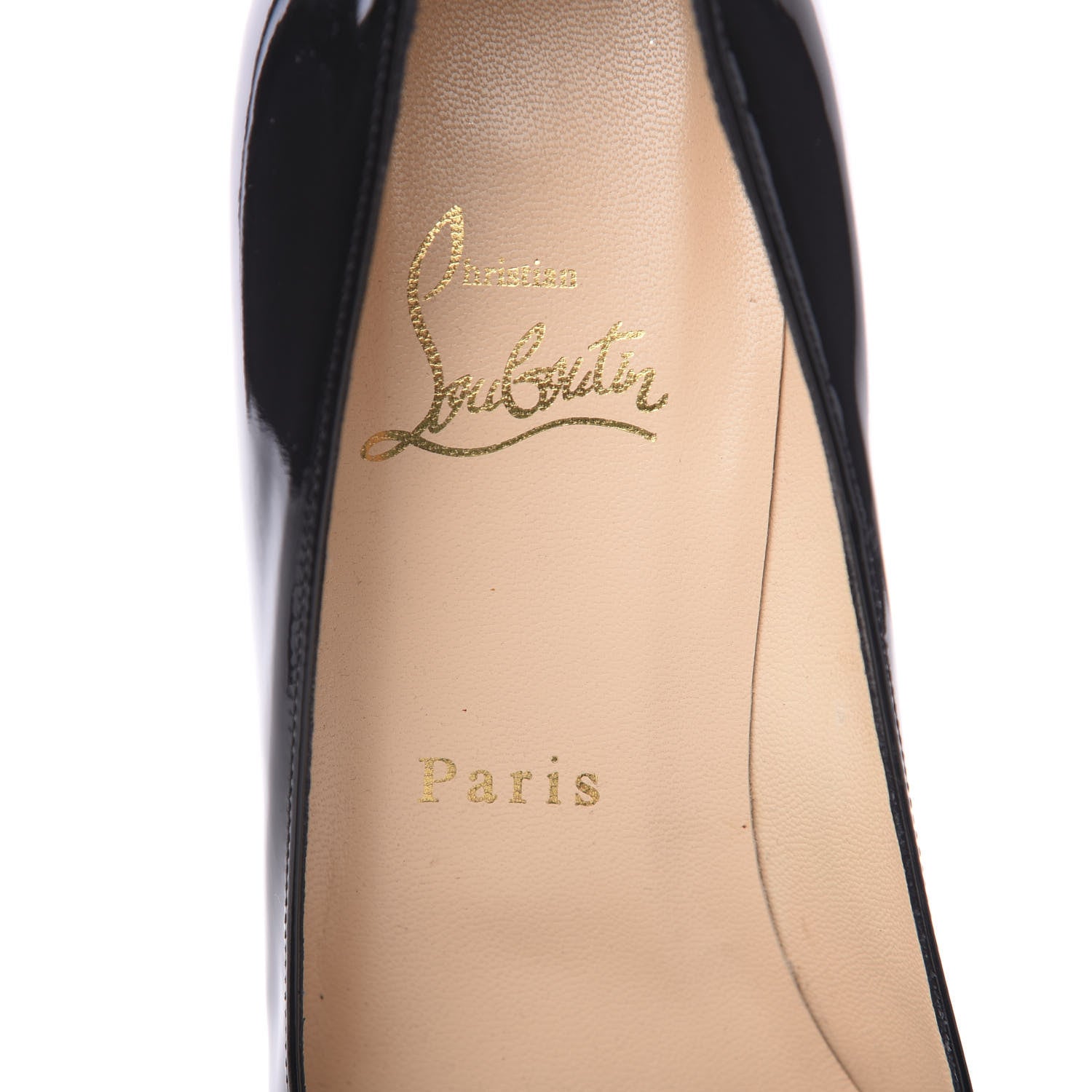 Christian Louboutin Patent Simple 70 Pumps 38.5 Black 8 of 11