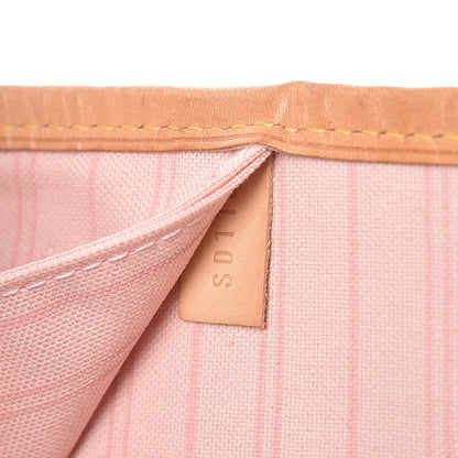 Louis Vuitton Damier Azur Neverfull MM Rose Ballerine 7 of 13