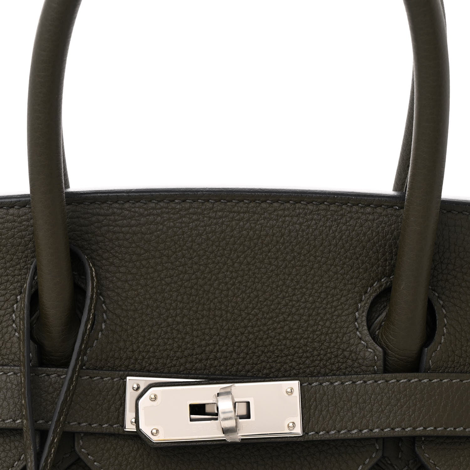 Hermes Togo Birkin 30 Vert De Gris 8 of 11