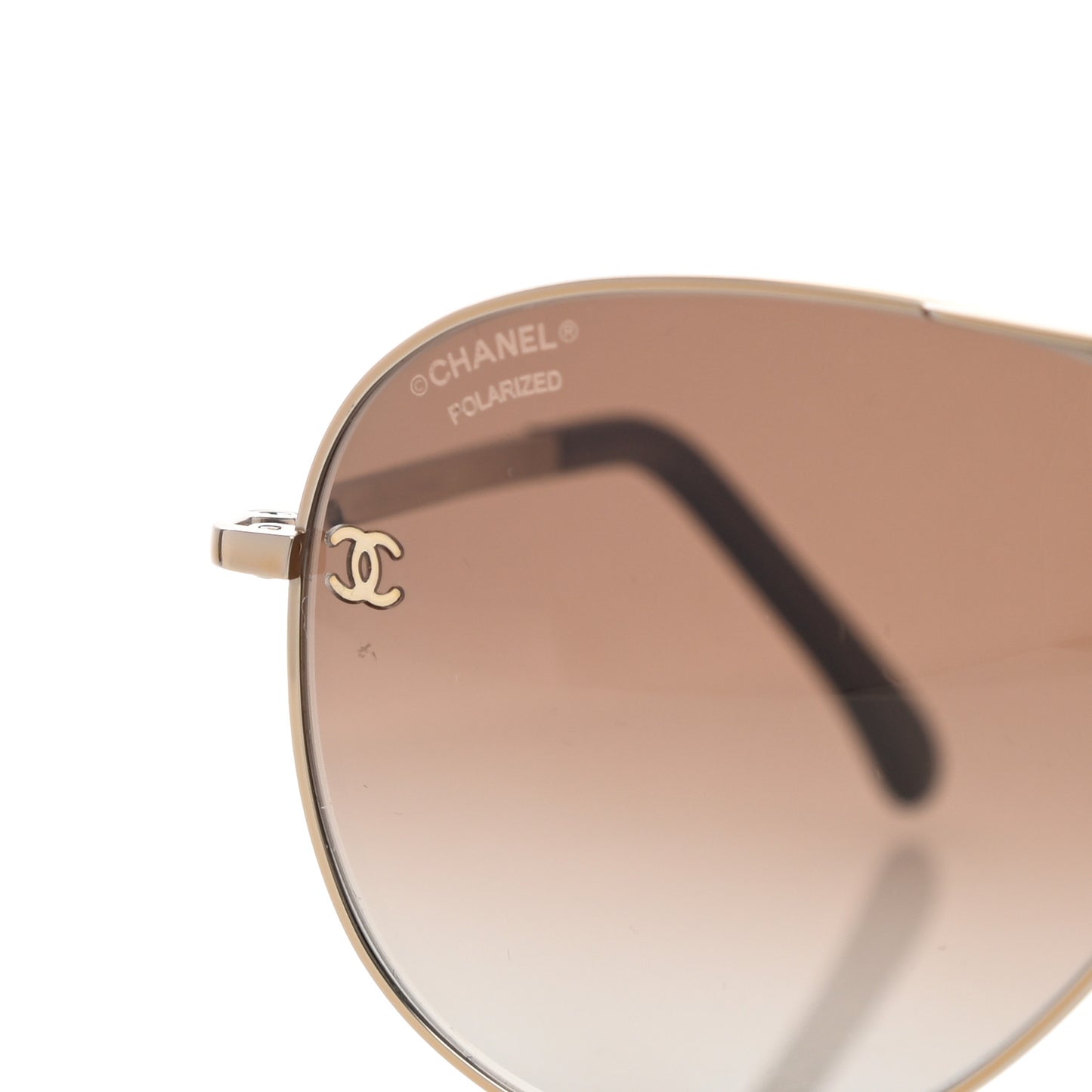 Aviator CC Sunglasses 4189-T-Q Gold