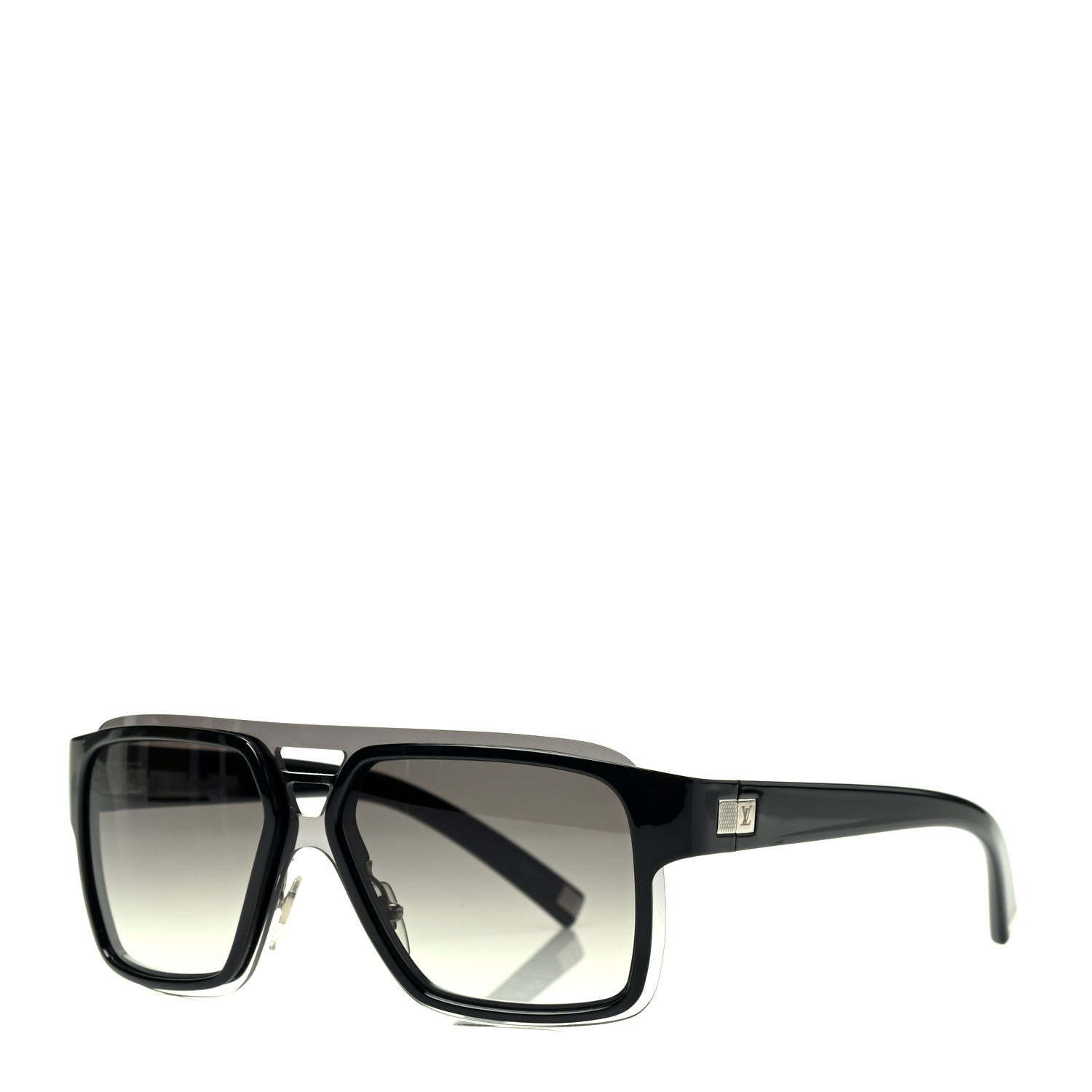Louis Vuitton Acetate Enigme GM Sunglasses Z0361U Black 1 of 6