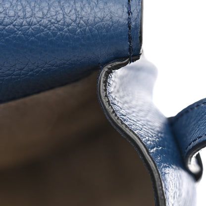 Chloe Calfskin Medium Marcie Round Crossbody Bag Royal Navy 11 of 11