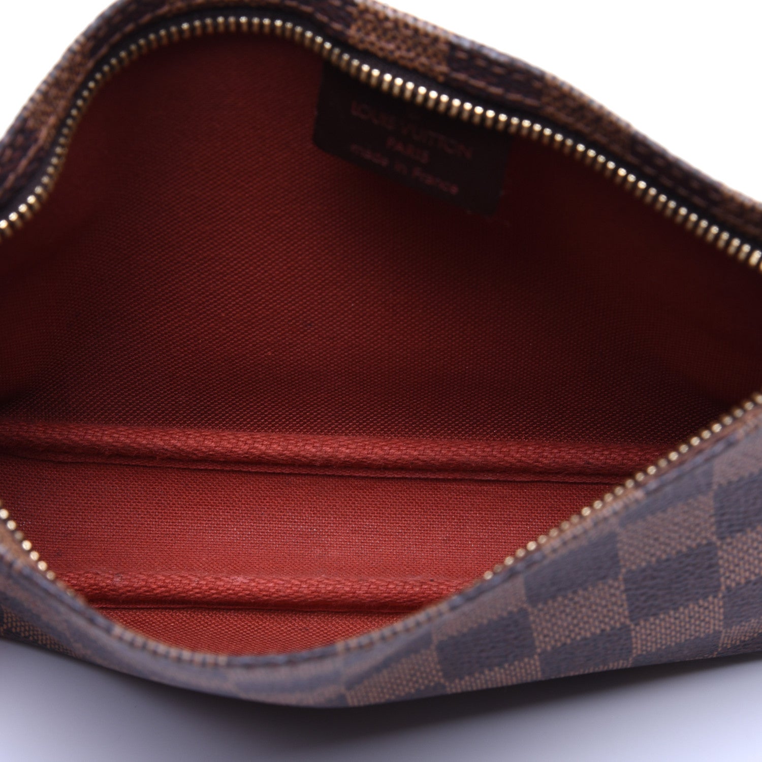 Louis Vuitton Damier Ebene Navona Pochette Accessories 5 of 10