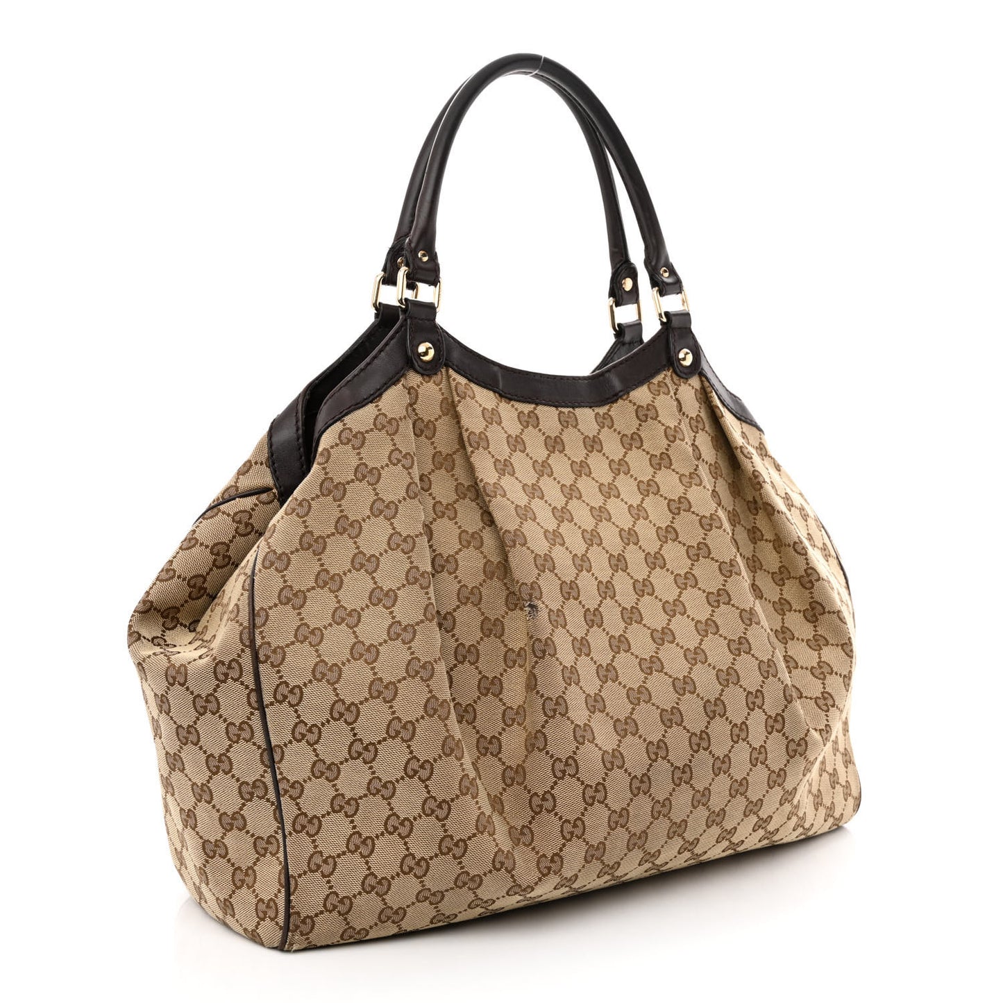 Monogram Large Sukey Tote Dark Brown