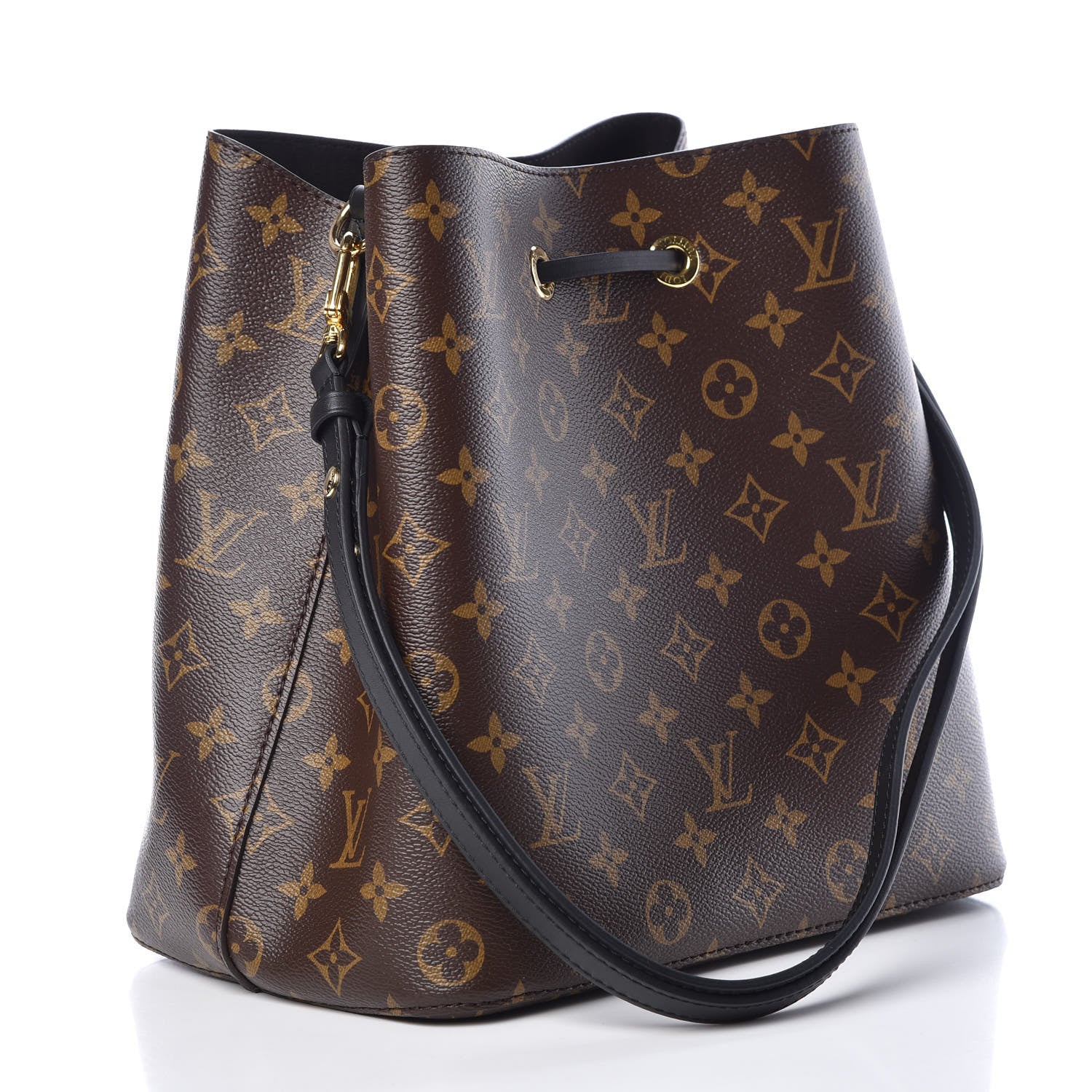 Louis Vuitton Monogram Neonoe MM Black 3 of 12