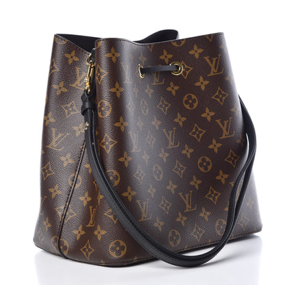 Louis Vuitton Monogram Neonoe MM Black 3 of 12