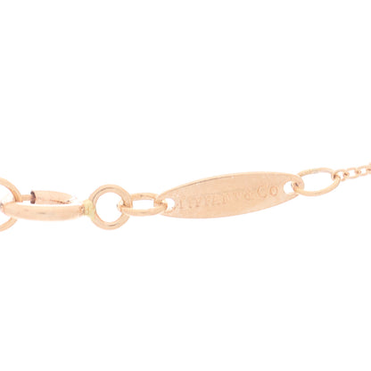 Tiffany 18K Rose Gold 7mm Elsa Peretti Open Heart Pendant Necklace 3 of 7