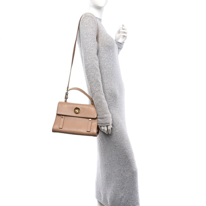 Saint Laurent Calfskin Canvas Small Muse Two Beige 2 of 9