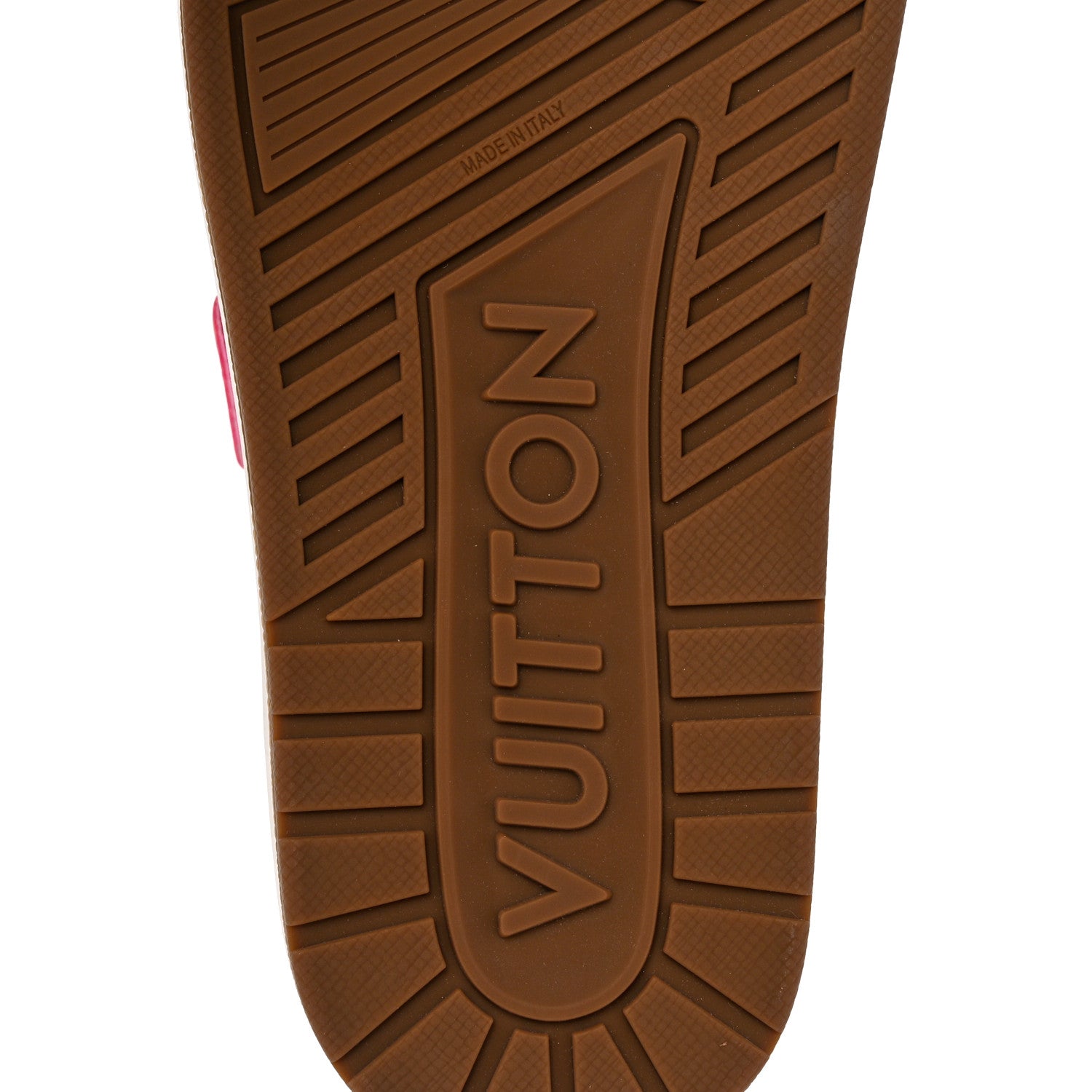Louis Vuitton Mix Materials Mens LV Script Trainer Mules 10.5 Brown pink 8 of 9