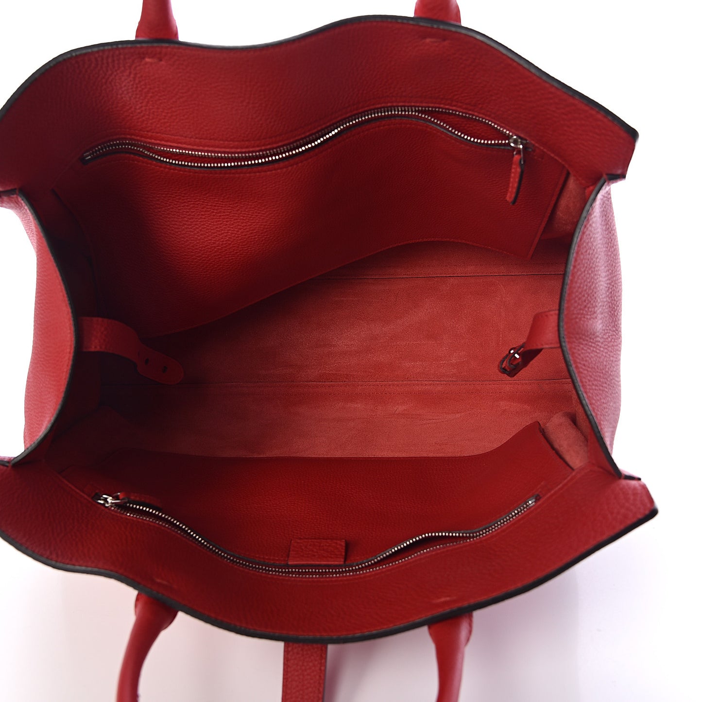 Soft Calfskin Medium Jackie Top Handle Bag Hibiscus Red
