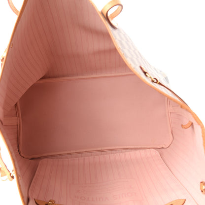 Louis Vuitton Damier Azur Neo Neverfull GM Rose Ballerine 5 of 10