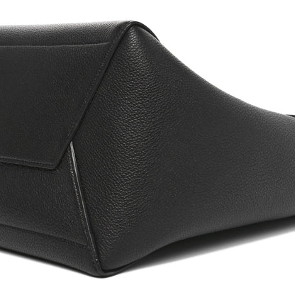 Celine Soft Grained Calfskin Sangle Bucket Bag Black 9 of 9