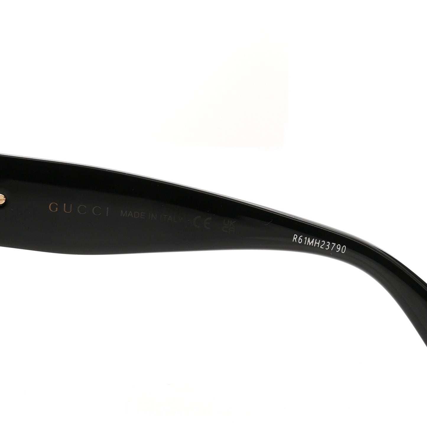 Acetate Low Nose Bridge Fit Sunglasses GG1976SK Black