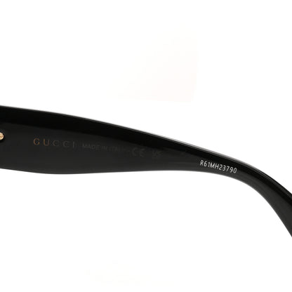 Gucci Acetate Low Nose Bridge Fit Sunglasses GG1976SK Black 6 of 8