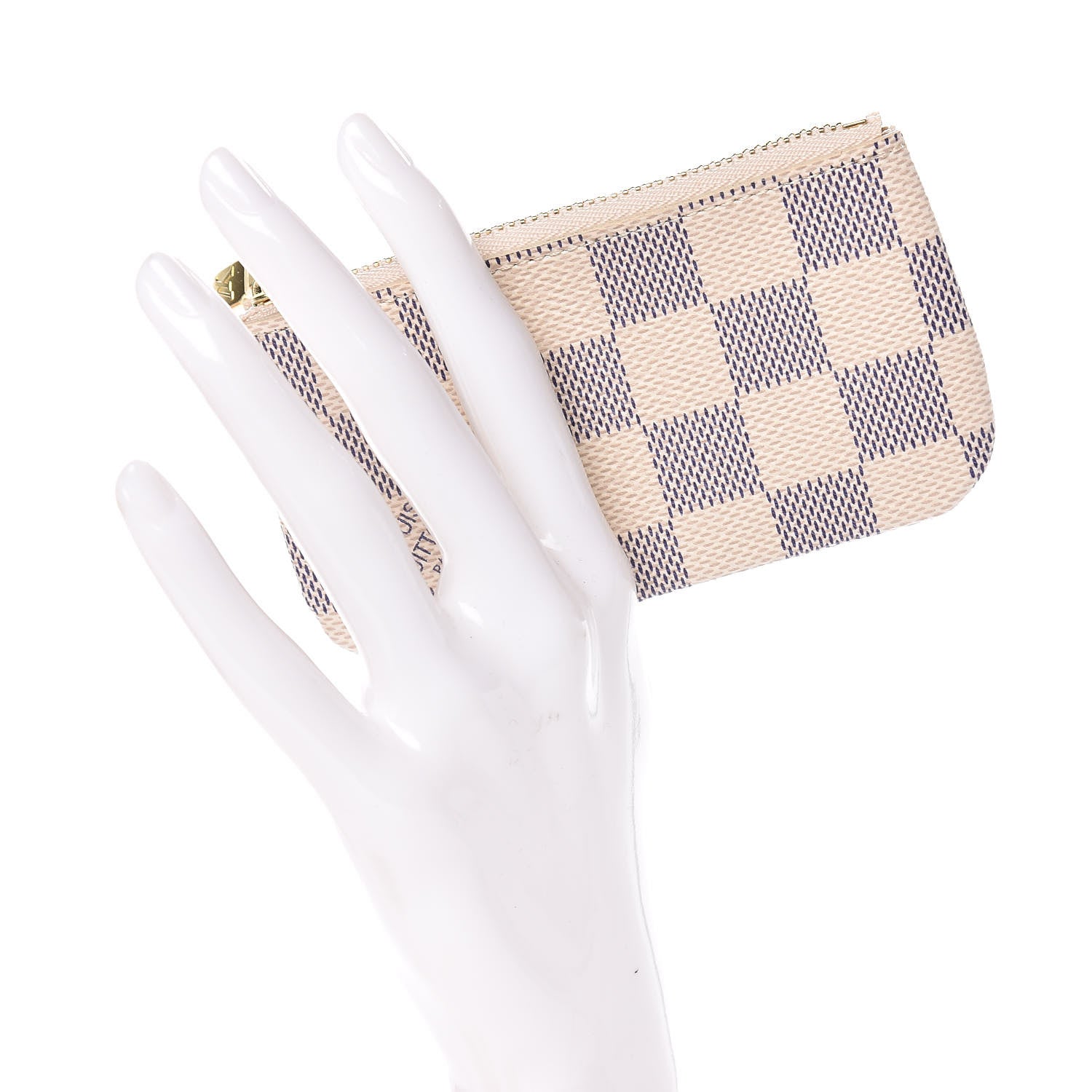 Louis Vuitton Damier Azur Key Pouch 2 of 8