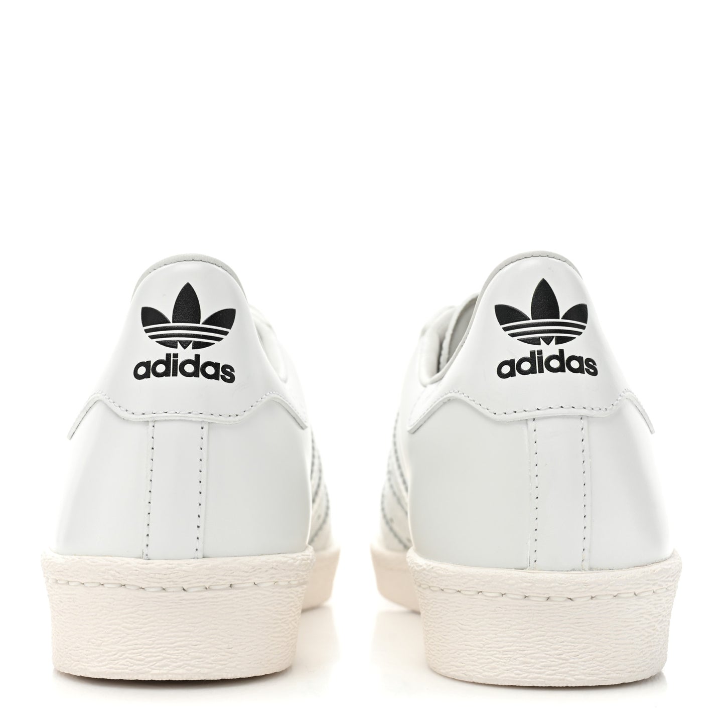 X ADIDAS Calfskin Mens Superstar 450 Low Top Sneakers 8 White