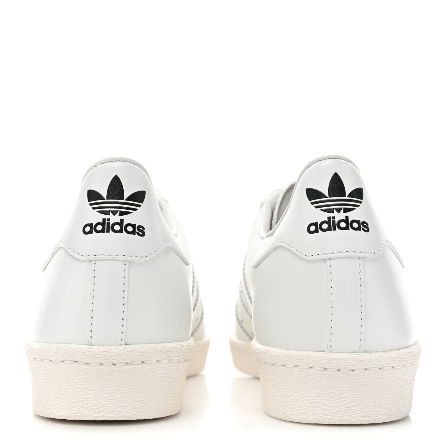 Prada X ADIDAS Calfskin Mens Superstar 450 Low Top Sneakers 8 White 4 of 10